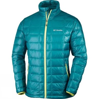 Chaquetas Columbia Trask Mountain 650 TurboDown Hombre Verde Oscuro - Chile RWY625437